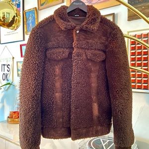 Maison Margiela Sherpa Lamb Fur Jacket
